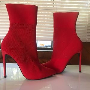 Red booties